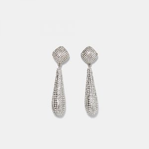 Gold Metal Earrings